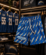 Load image into Gallery viewer, Powder Blue BOLTG4NG Mesh Shorts
