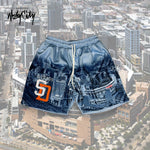 Load image into Gallery viewer, Youth: &quot;America&#39;s Finest&quot; Mesh Shorts
