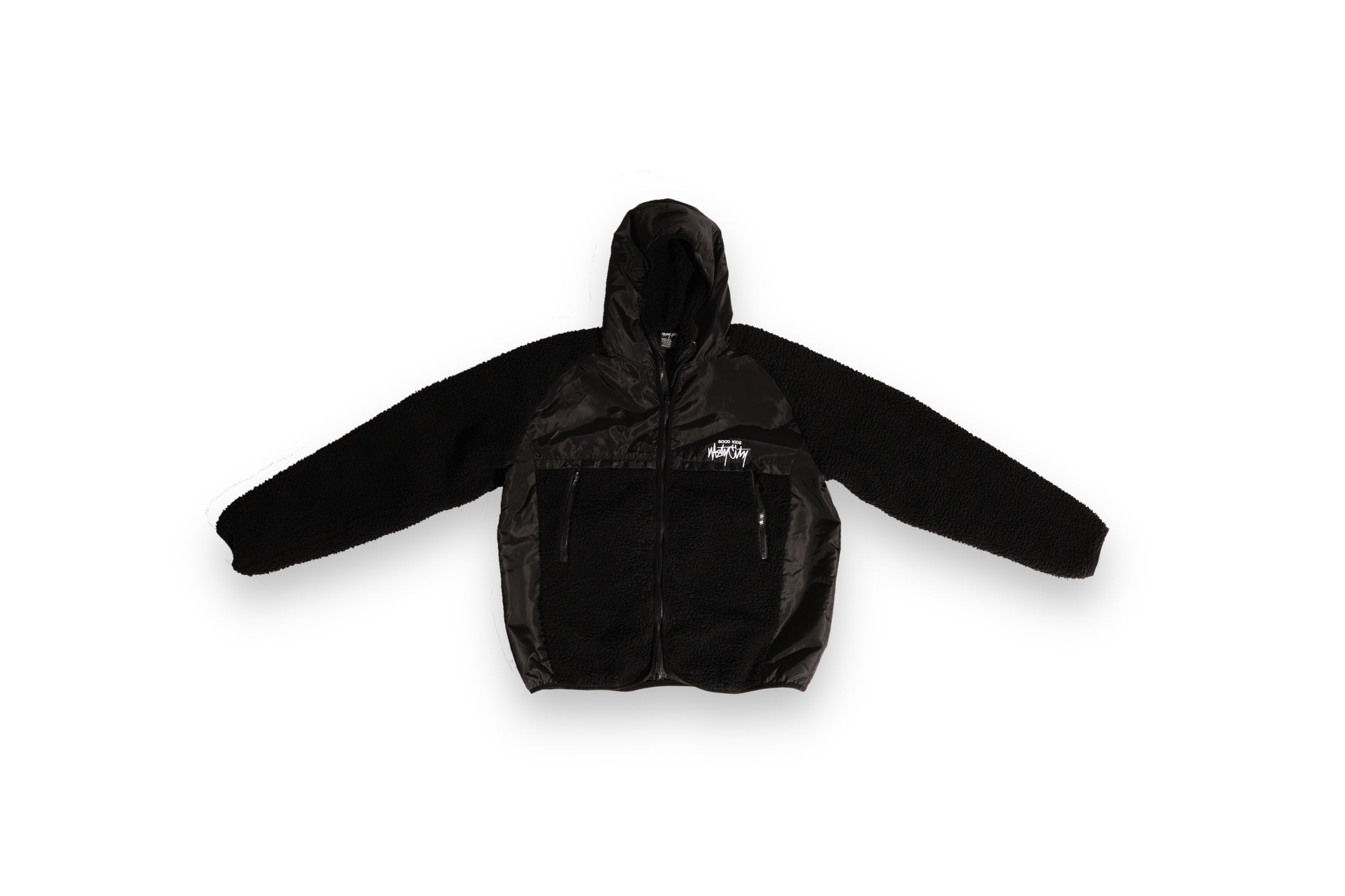 GKNC Hooded Signature Sherpa Jacket