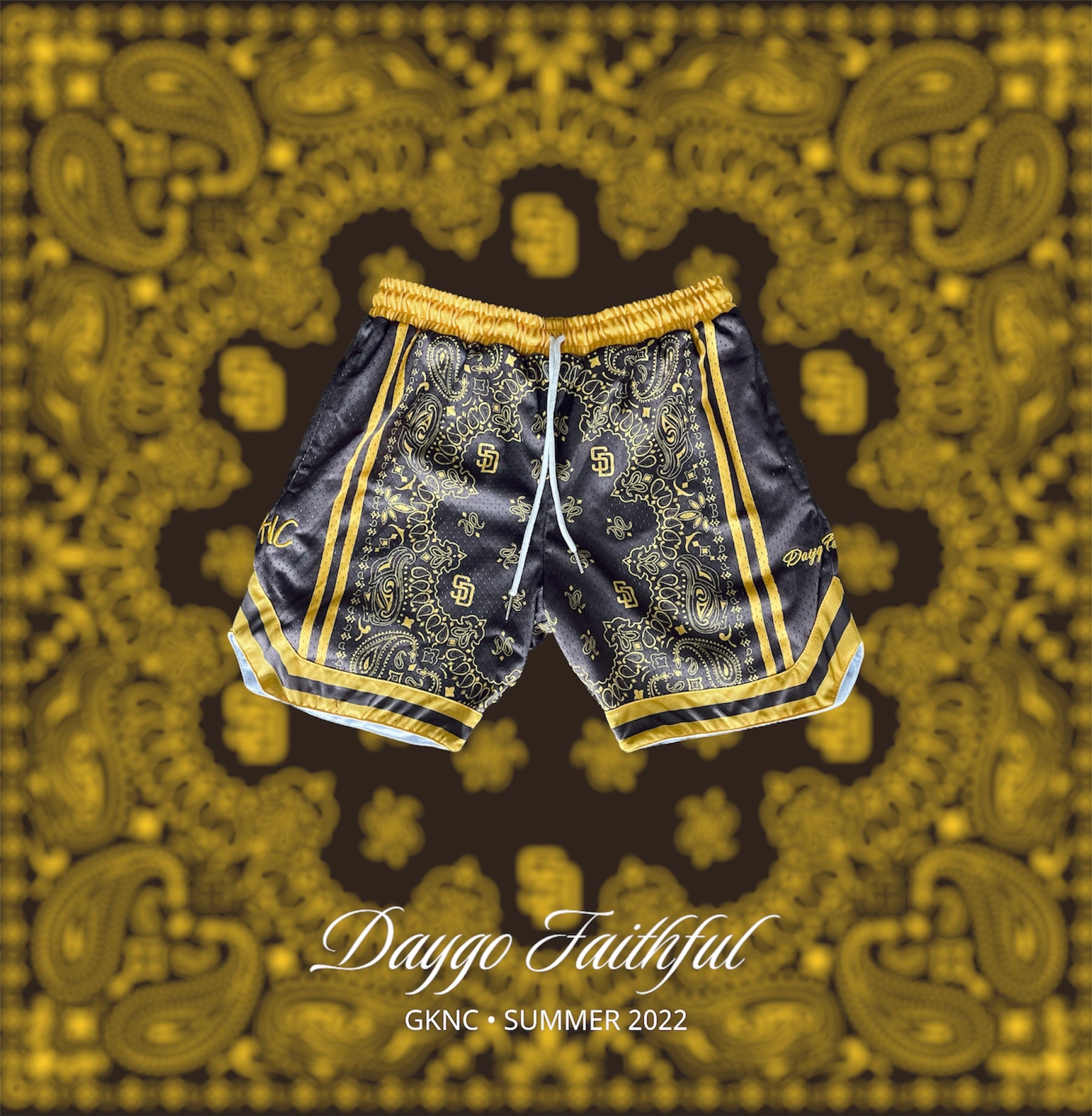 ROUND 2 WHAT THE PADRES?! MESH SHORTS (PRE ORDER)